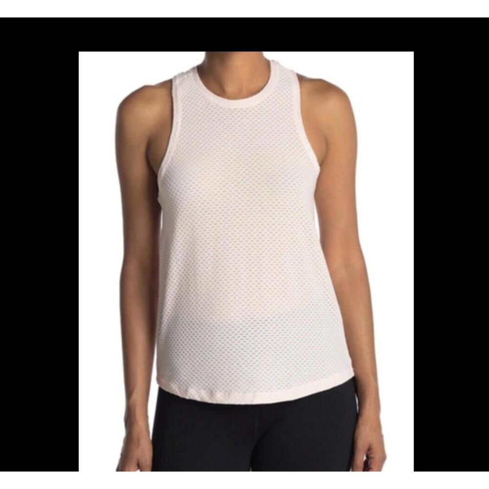 Gottex Black Mesh Textured Racerback Tank Top Women’s‎ Size M
